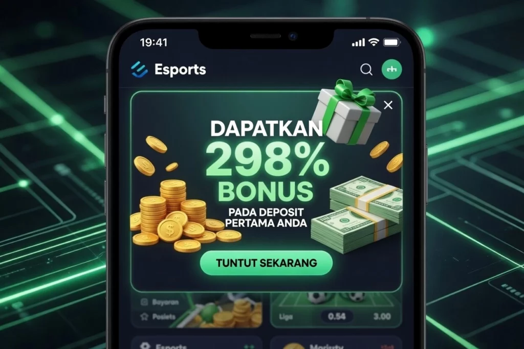 Menggunakan Bonus Selamat Datang Gembet